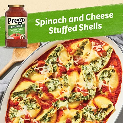 Prego Chunky Tomato with Garlic and Onion Pasta Sauce, 24 Oz Jar - Image 3