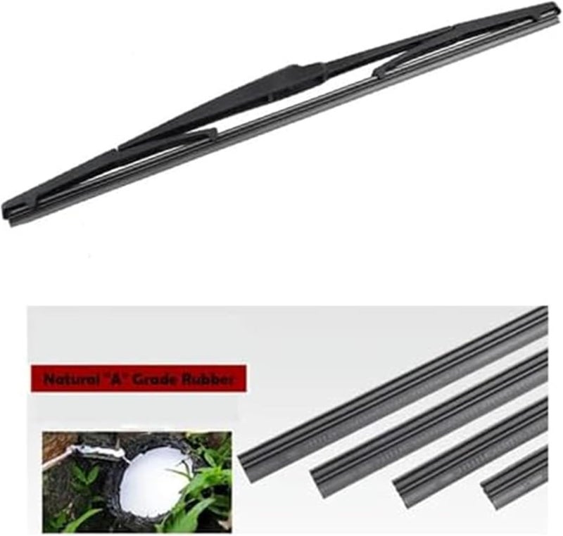 Yurefax Rear Windshield Wiper Blade Set for Toyota Prado J120 - Image 5