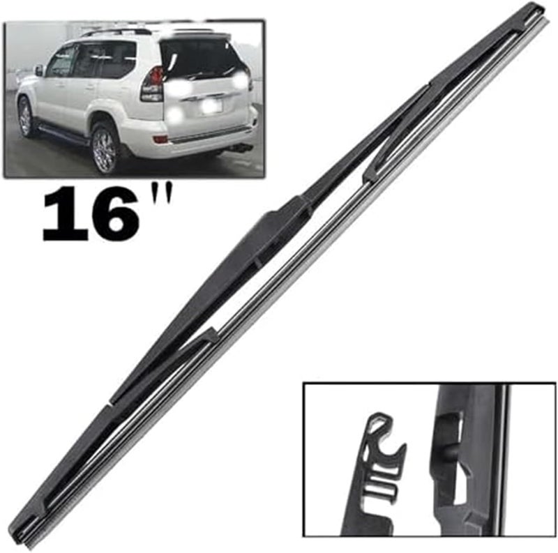 Yurefax Rear Windshield Wiper Blade Set for Toyota Prado J120 - Image 2