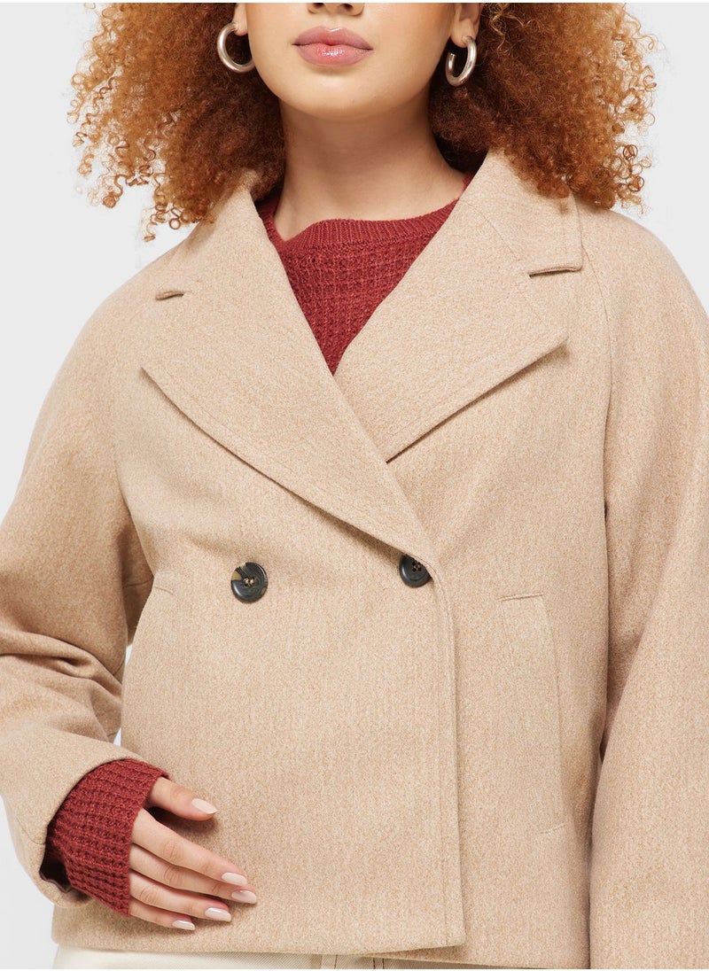 Jacqueline de Yong - Button Detail Jacket - Image 1