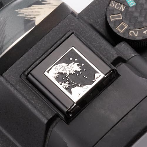DBZZ Kanagawa Wave Pattern Camera Metal Hot Shoe Cover for Sony A1 A7C A7CR A7CII A7R A7M2 A7M3 A6700 A6600 A6500 A6400 A6300 (Aluminum Alloy-for Sony) - Image 2