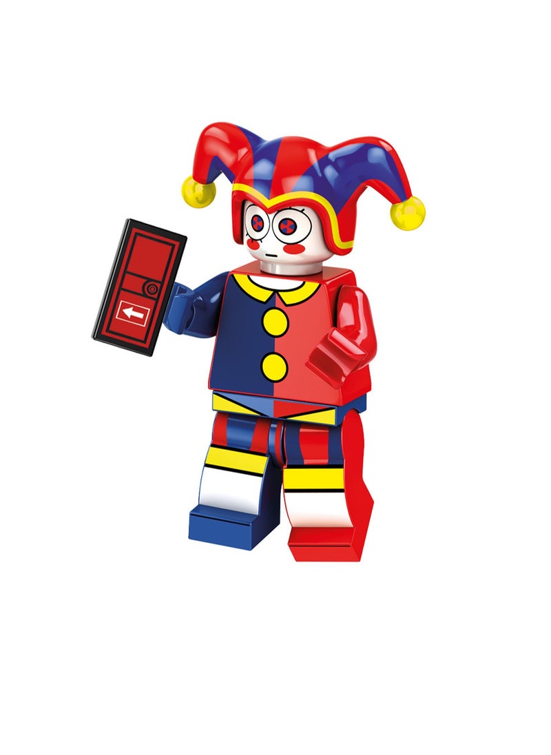 8-Piece Clown Series Children's Educational Building Blocks Toys Suitable For Boys Gifts  - Image 2