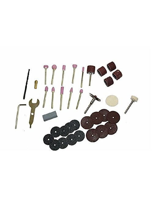 KROST KROST ELECTRIC ROTARY TOOL DIE GRINDER ACCESSORY KITDIY CRAFTS KIT ALL IN 1 WITH FREE DIAMOND COATED BURR SET FREE COMBO  - Image 3