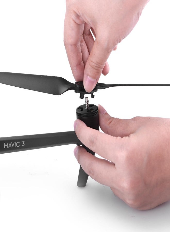HeiyRC Mavic 3 Propellers for DJI Mavic 3 Series, 4 Pairs 9453F Blades Props Low-Noise Propeller Replacement for DJI Mavic 3 Pro, DJI Mavic 3 Pro Cine, DJI Mavic 3 Classic, DJI Mavic 3 Accessories - Image 4