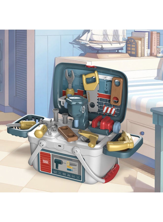 Children's Play Toy Set Educational Cooking Kitchen Dresser Toolbox Medical Box Simulation Toys Wholesale-Color:Pet Care -23PCs - Image 5