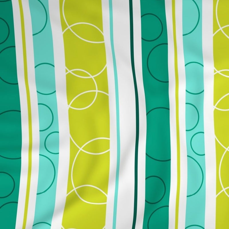Dreamscape Microfiber Wrinkle & Fade Resistant Double Bedsheet with 2 Pillow Covers - (Size 87 x 94 inches, 140TC, Colour - Green) - Image 4
