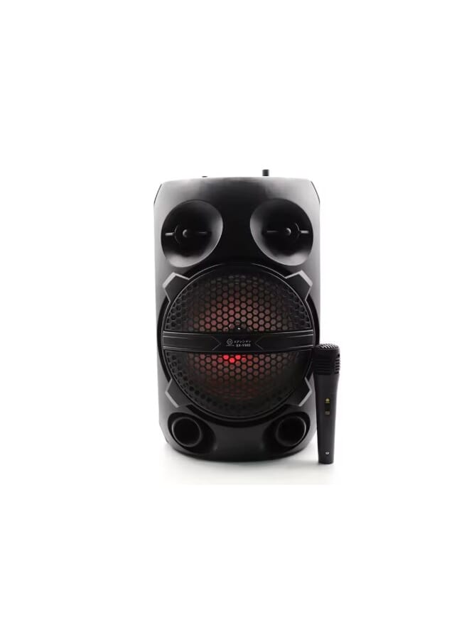 دي إل سي  مكبر صوت بلوتوث محمول (فتحات USB / TF كاريوكي) يدعم الميكروفون - Image 3