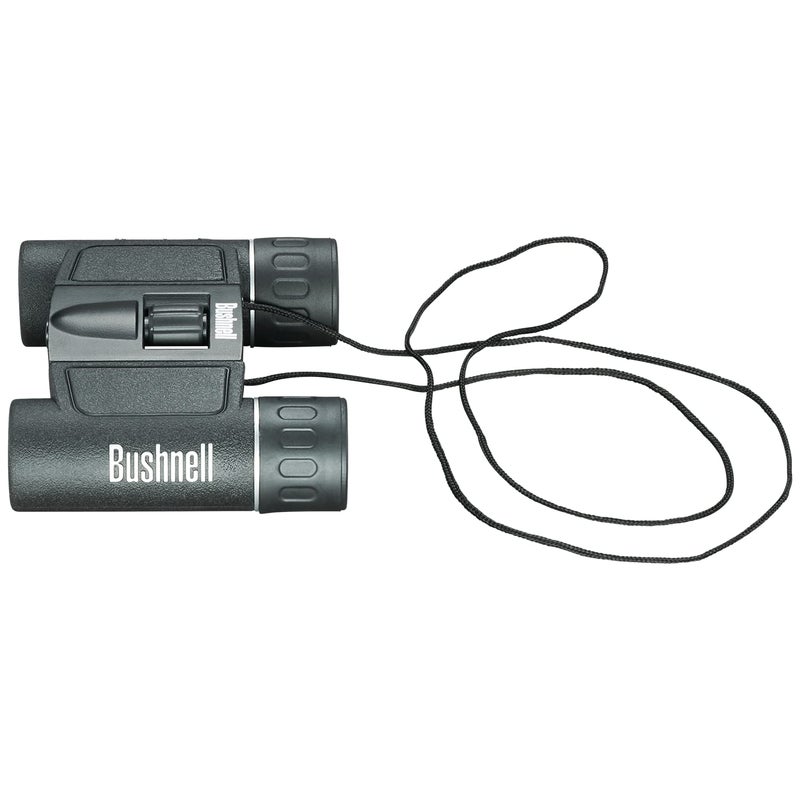 Bushnell Bushnell Powerview 10x25 Compact Binoculars, High-Power Folding Roof Prism, Lightweight & Portable, Non-Slip Grip, Black - Ideal for Sports, Wildlife, and Outdoor Adventures - Image 4
