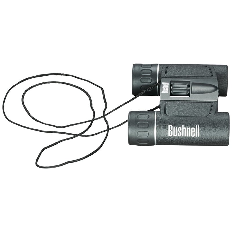 Bushnell Bushnell Powerview 10x25 Compact Binoculars, High-Power Folding Roof Prism, Lightweight & Portable, Non-Slip Grip, Black - Ideal for Sports, Wildlife, and Outdoor Adventures - Image 5