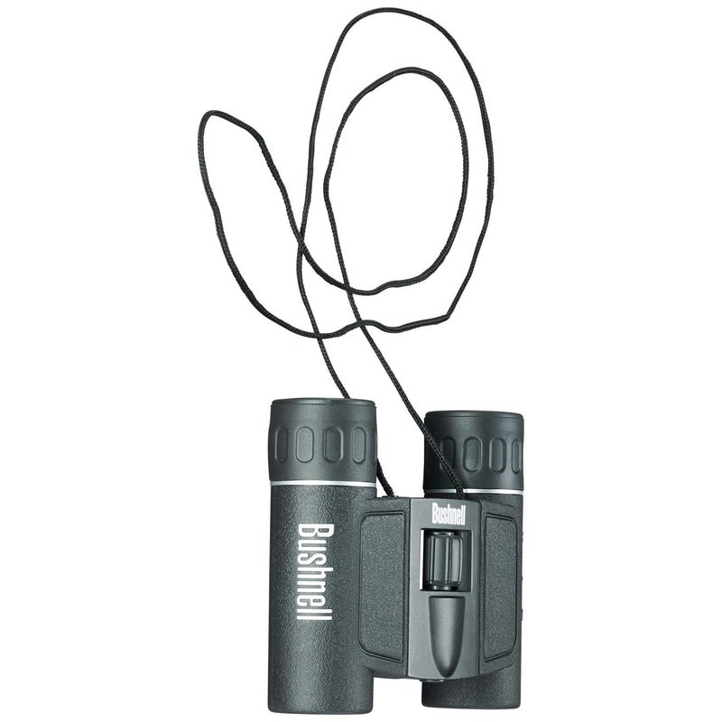 Bushnell مناظير بوشنل باو فيو 10x25 المدمجة، عالية القوة، قابلة للطي، خفيفة الوزن وقابلة للنقل، مع قبضة غير قابلة للانزلاق، باللون الأسود - مثالية للرياضة، والحياة البرية، والمغامرات الخارجية - Image 3