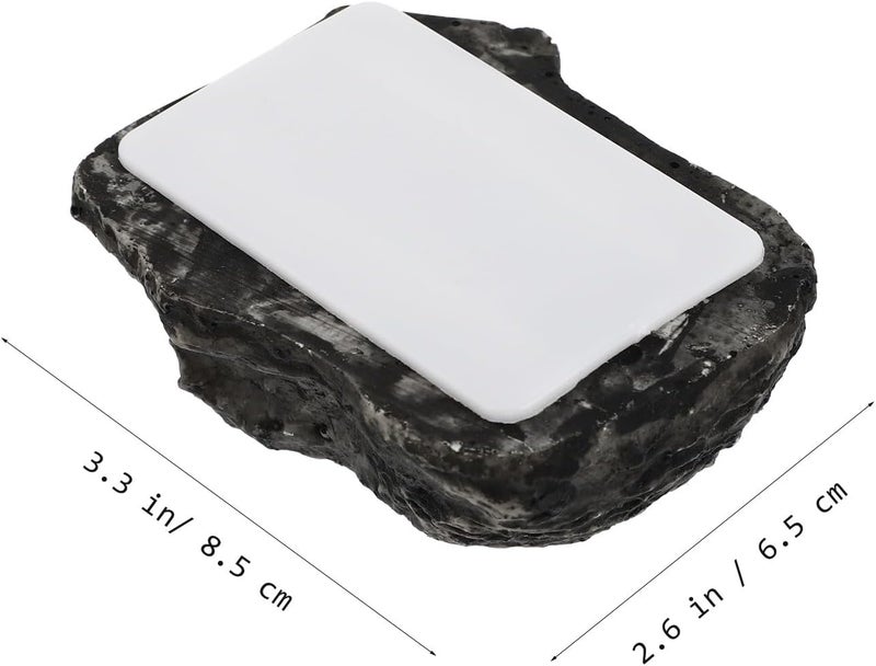 Simulated Stone Key Hider Outdoor Fake Rock Safe for Spare Keys Resin Hideaway Box for Garden House Decorative and Secure Hidden Compartment - Image 2