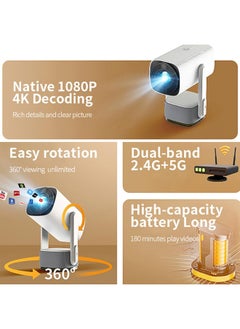Generic Projector 1080p Native Android 11 1GB 8GB Max 4K  - Image 4