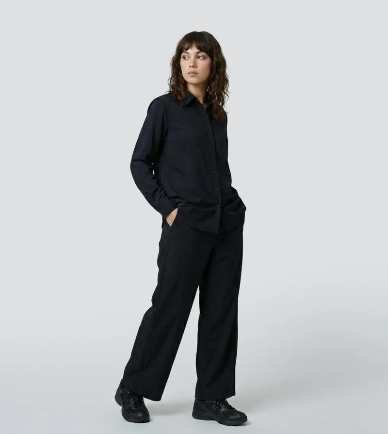 إف5 Women's F5 Oversized Tencel Shirt