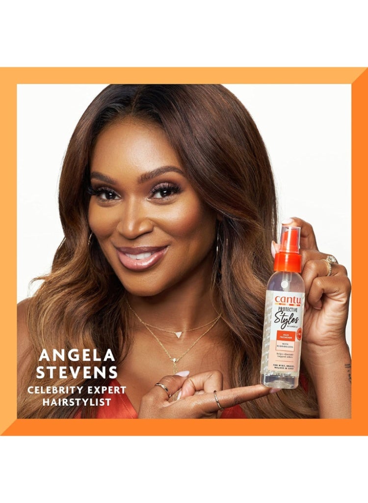 Cantu Protective Styles by Angela Hair Freshener with Deodorizers 4oz – Eliminate Odor & Refresh Hair - Image 2