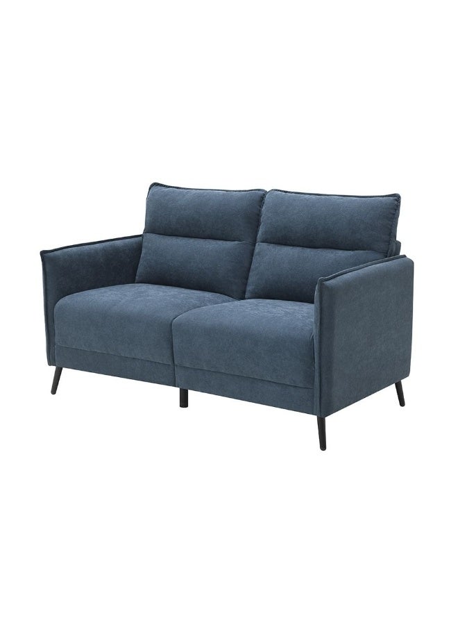 DANUBE HOME Aisha 2 Setaer Fabric Sofa - Blue - Image 4