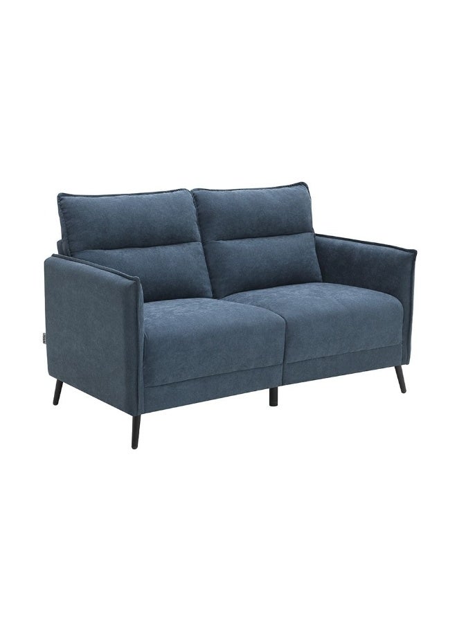 DANUBE HOME Aisha 2 Setaer Fabric Sofa - Blue - Image 1