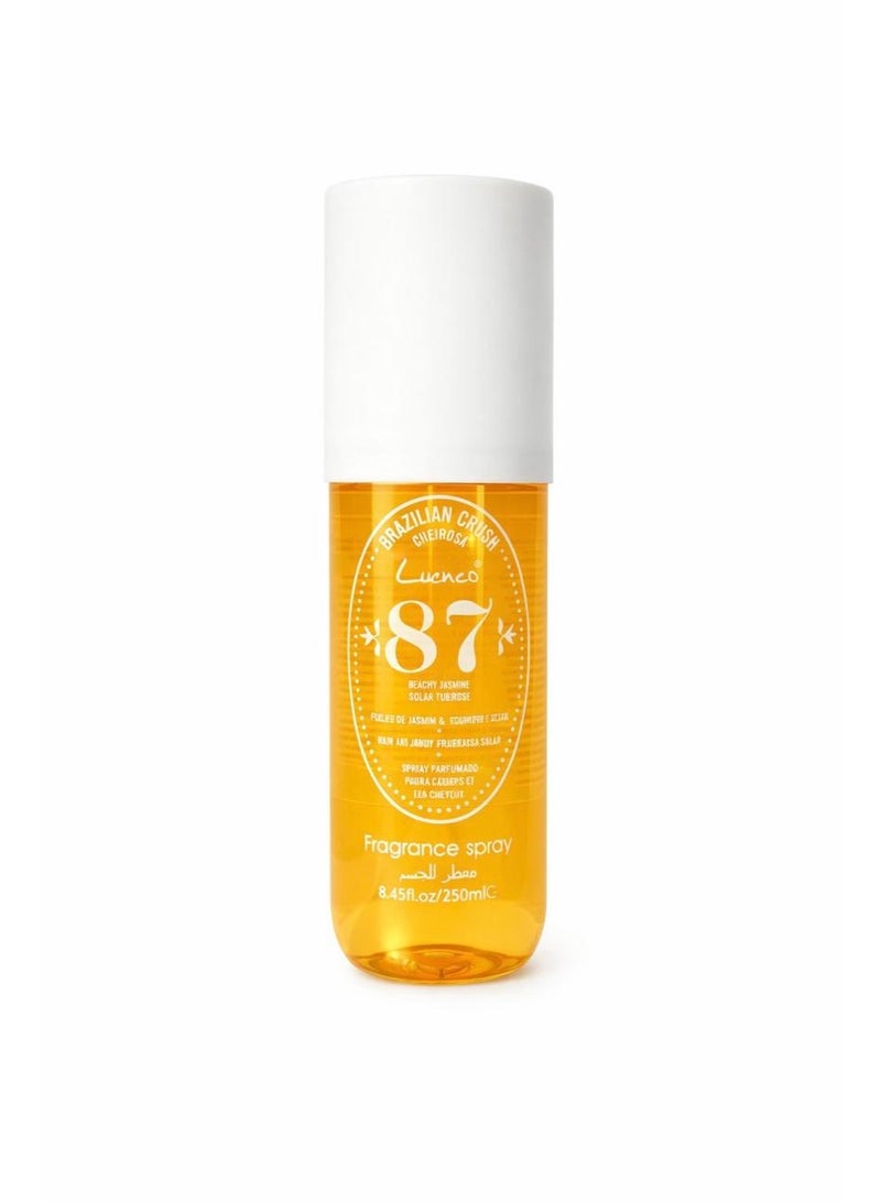 LUENCO 2 Pce Brazilian Crush Chirosa  ( 87 ) Body and Hair Mist with a distinctive, attractive, and long-lasting fragrance 250ml Body Mist - Image 2