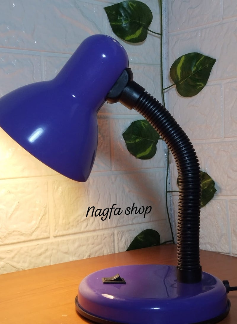 الروضة للإضاءة اباجورة مكتب مودرن - موف - Image 4