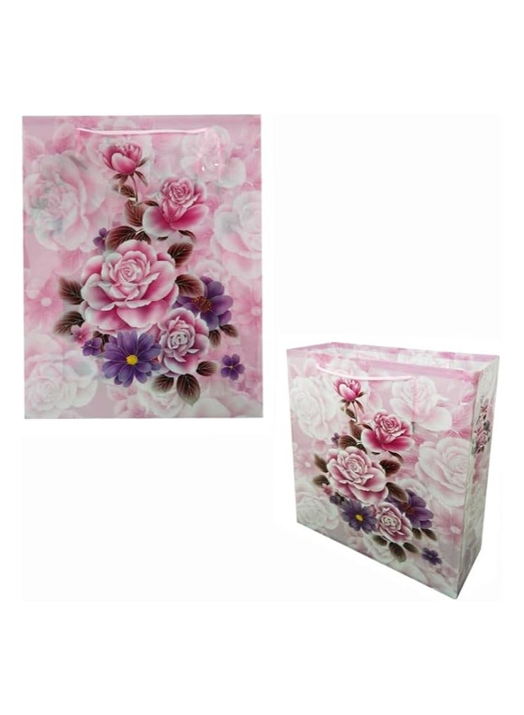 PARTY FUN Happy Birthday Paper Gift Bag 50x20x70CM Stylish and Durable Design for Celebrating Special Occasions Perfect for Wrapping Gifts Party and Birthday Surprises Eco Friendly Choice (Pink)  - Image 4