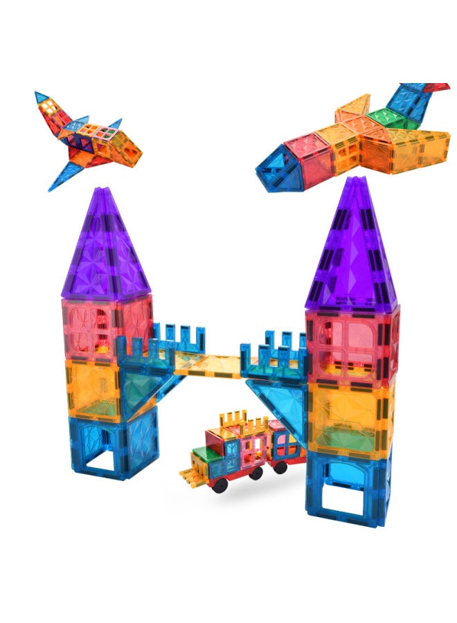 Diamond Large Magnetic Color Window Toy Building Blocks Educational Men And Women Children Building Jigsaw Puzzle Jigsaw Puzzle Factory-Specification:20pcs (diamond Style)  - Image 3