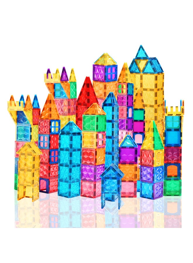Diamond Large Magnetic Color Window Toy Building Blocks Educational Men And Women Children Building Jigsaw Puzzle Jigsaw Puzzle Factory-Specification:20pcs (diamond Style)  - Image 2