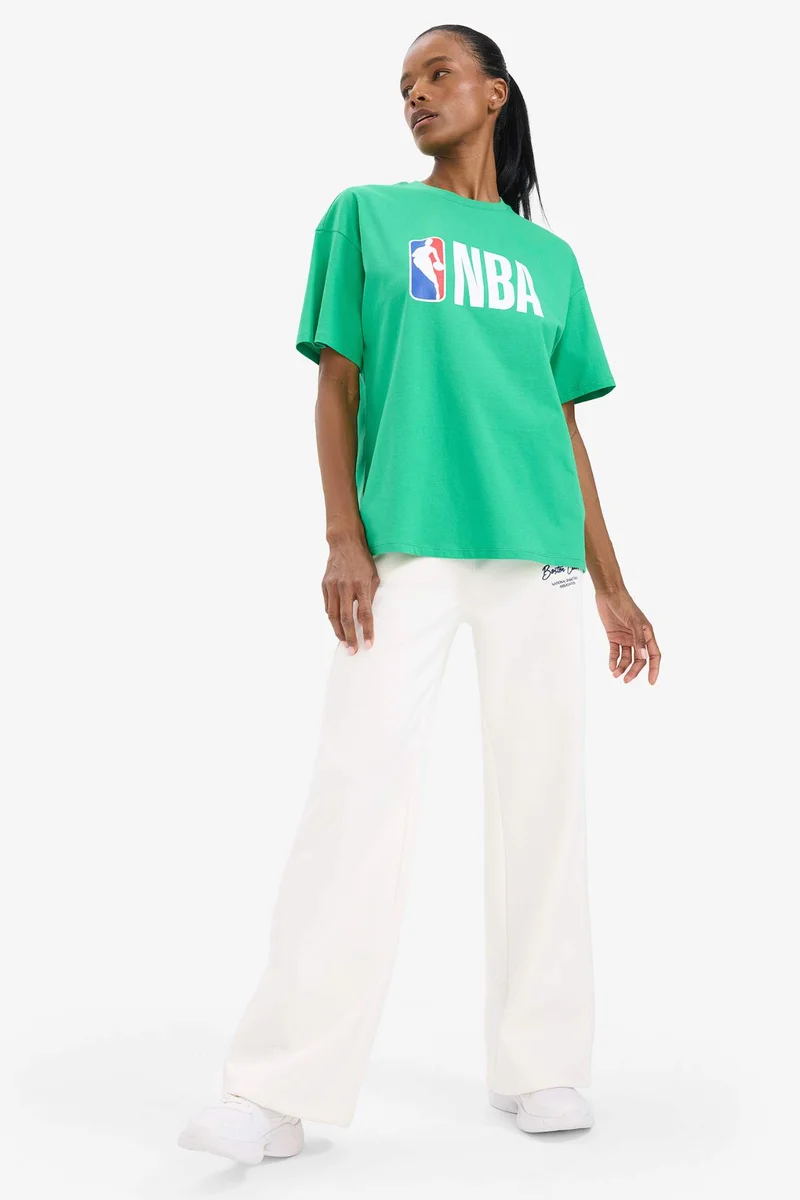 DeFacto NBA Licensed Crew Neck Short Sleeve T-Shirt