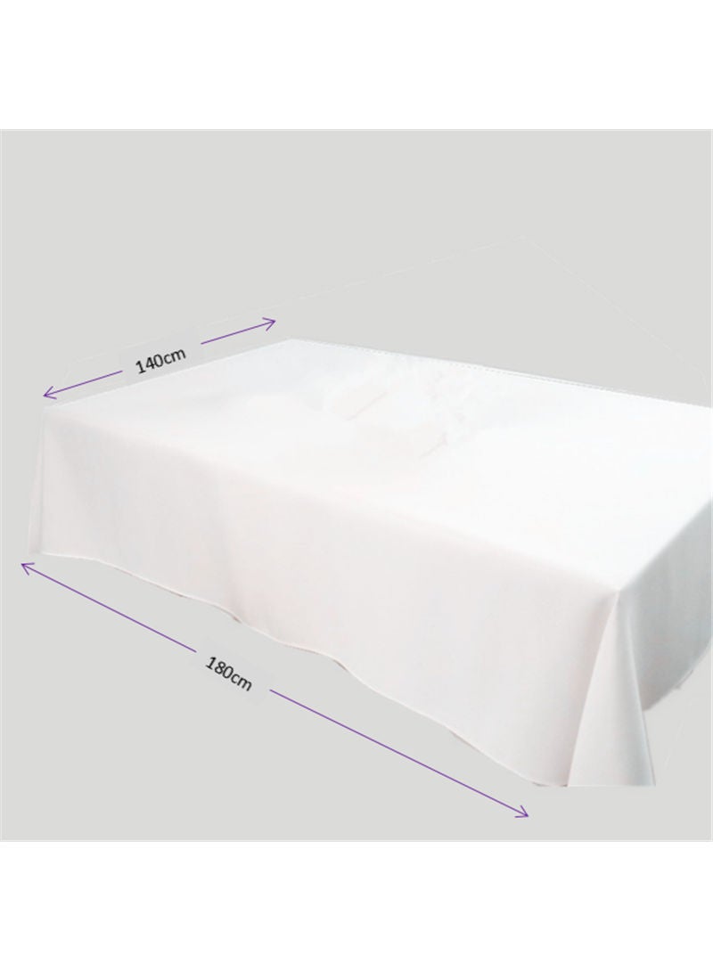 NIBEMINENT Modern Home Print Cotton Linen Tablecloth Multicolour 140x180cm - Image 2