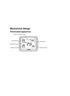 Honeywell Honeywell Thermostat T6861 Vertical - 220V  - Image 2