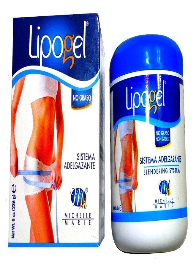 Genius.nn Lipogel Caffeine Slimming & Slendering System Cream 8 Oz.