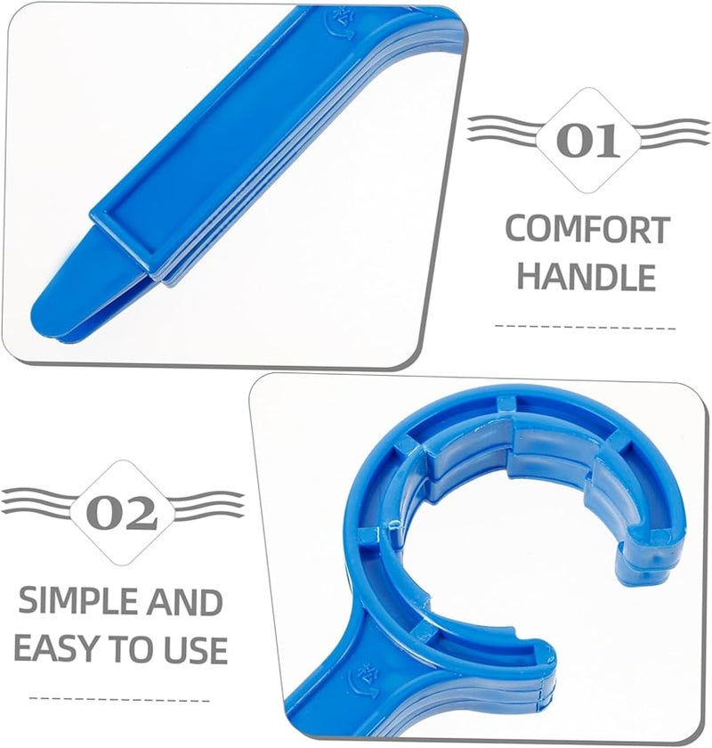 Manual Bucket Lid Opener Tool Ergonomic Wrench for Easy Removal Reusable Paint Can Drum Remover 1 Piece - Image 3
