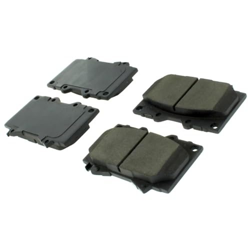 Centric Parts وسادات فرامل أمامية Centric 105.07720 POSI-QUIET للسيارات المختارة 1998-2007 لكزس LX470، 1998-2007 تويوتا لاند كروزر - Image 1
