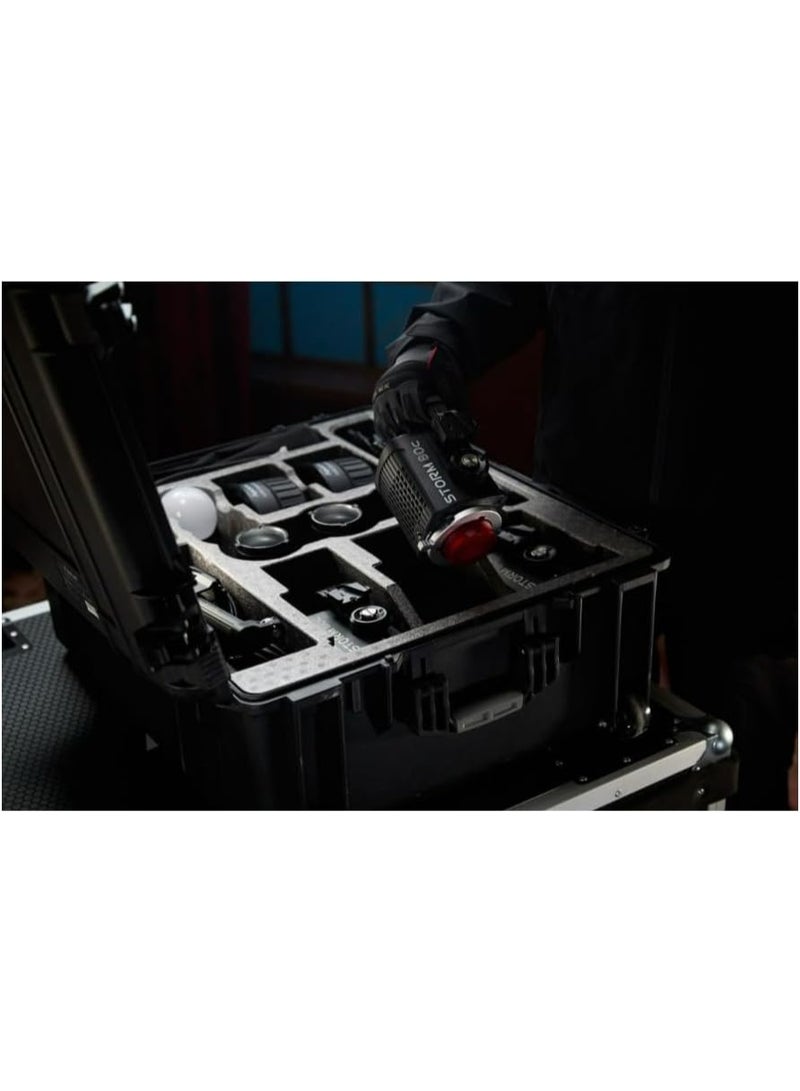 Aputure Storm 80c LED Monolight 3-Light Kit Full-Color RGBACL 80W Video Lights With App Control - Image 5