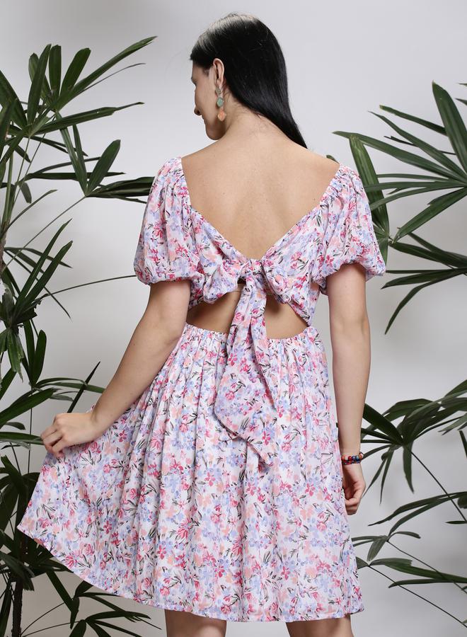 Sera Floral Print Dress  - Image 3
