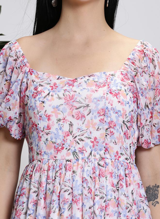 Sera Floral Print Dress  - Image 4
