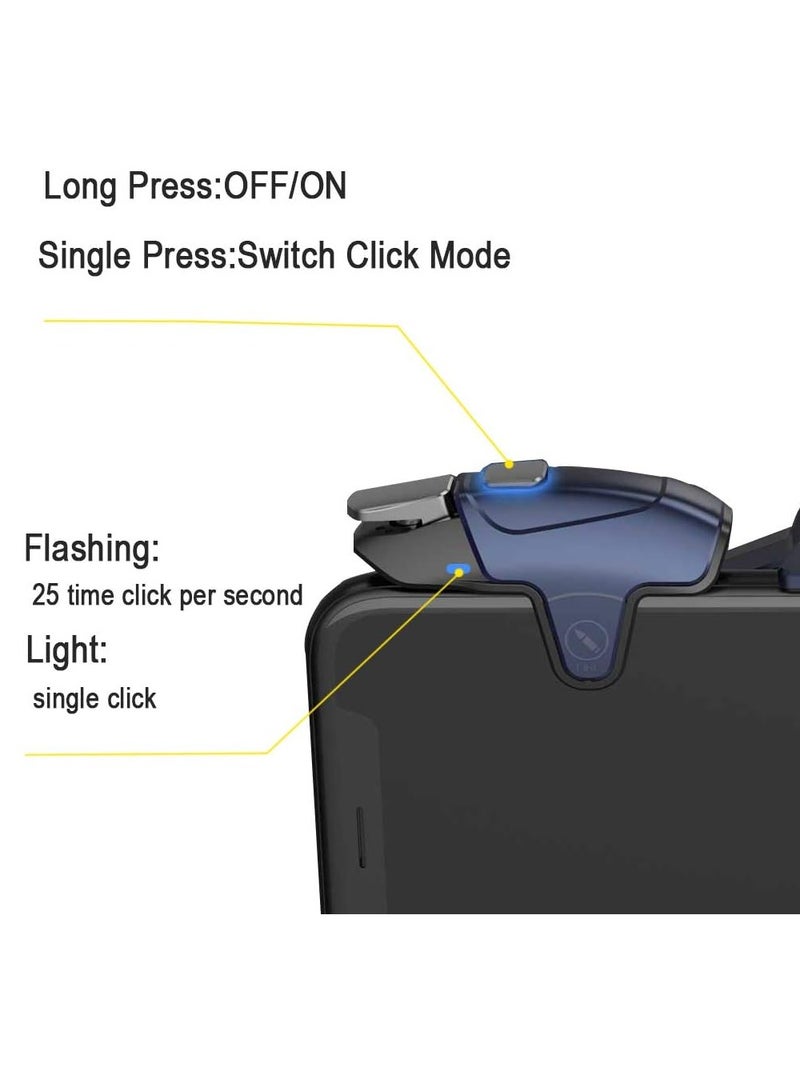 ELTRAZONE PUBG Mobile Controller - 25 Shots Per Second | Mobile Gaming Controller for PUBG, Fortnite, COD | Precision Gaming Joysticks & Grip for Android & iOS Phones | Ultimate Control for Mobile Gamers - Image 2