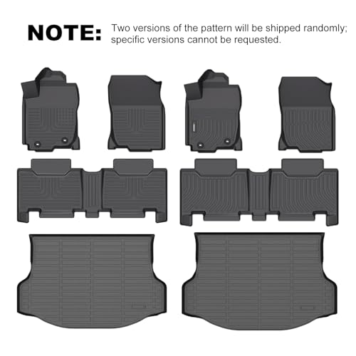 ANBINGO® Floor Mats & Cargo Liner for Genesis GV70 2026 2025 2024 2023 2022 (Not Fit Electrified GV70), Car Mats for GV70 All Weather Floor Mats Trunk mat Cargo Liner Accessories - Black - Image 2
