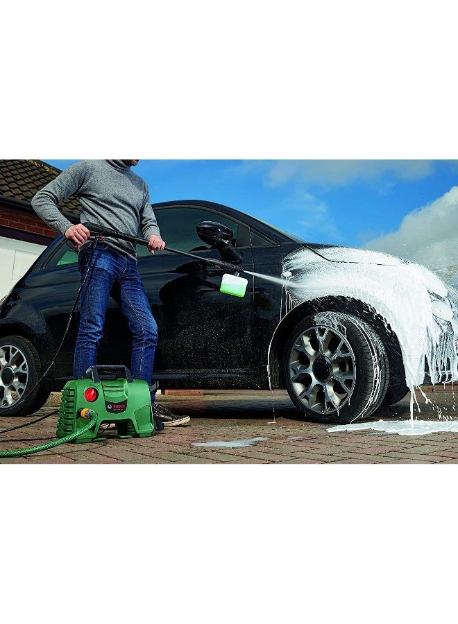 BOSCH EasyAquatak 100 High Pressure Washer with Long Lance, Compact Power Cleaner for Car, Patio & Garden; Quick-Connect Accessory, Detergent Nozzle, Lightweight for Home Outdoor Cleaning - Image 3