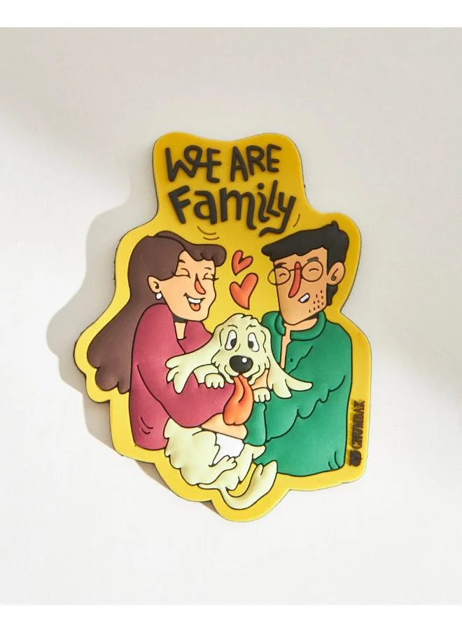 تشامباك Chumbak Classic ”We are Family” Magnet