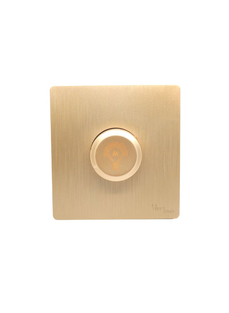 Happy Light Dimmer switch for 1000 watt lamp, golden color - Image 5