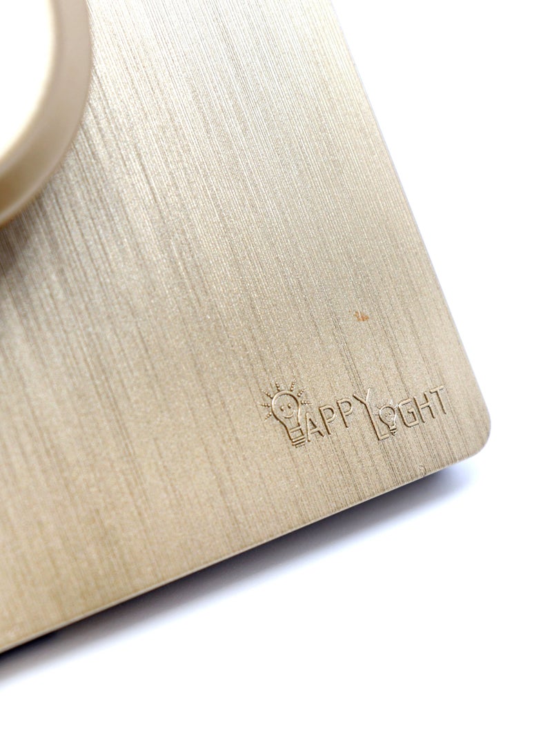 Happy Light Dimmer switch for 1000 watt lamp, golden color - Image 2