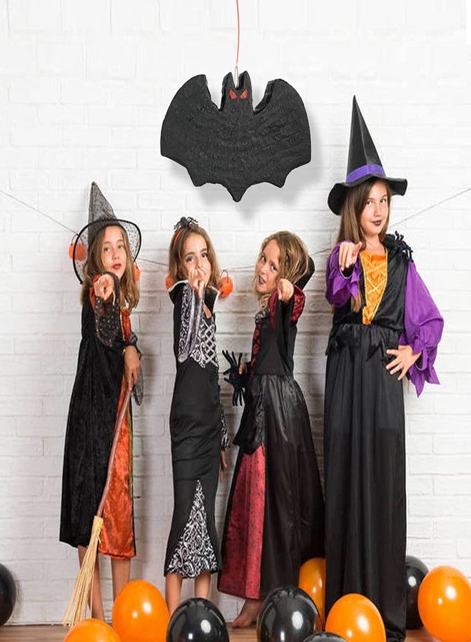 TANCANO Bat Pinata, Cinco De Mayo Piñata 16.9 * 11.02 * 3.54 inches, Birthday Pinata for Party Halloween Mexican Theme Decorations - Image 5
