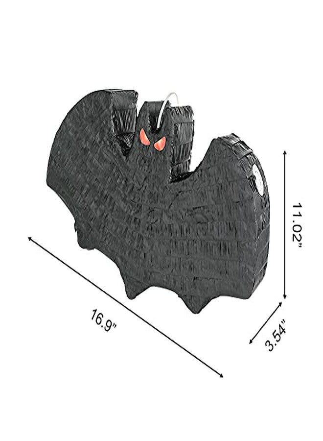 TANCANO Bat Pinata, Cinco De Mayo Piñata 16.9 * 11.02 * 3.54 inches, Birthday Pinata for Party Halloween Mexican Theme Decorations - Image 3