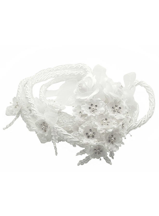 Usnyabni HLXFF3 Lassos Boutique White Wedding Lasso Rope Traditional Lazo Cord - Image 1