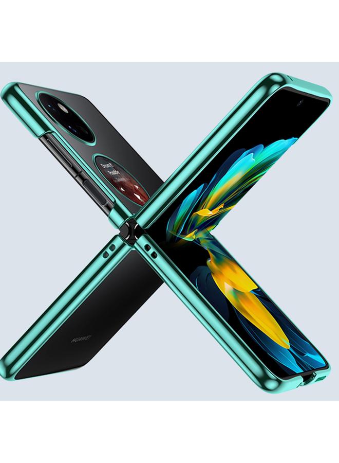 S-TOP Case For Huawei Pocket 2 Transparent Electroplating All-inclusive Folding Phone Case - Image 4