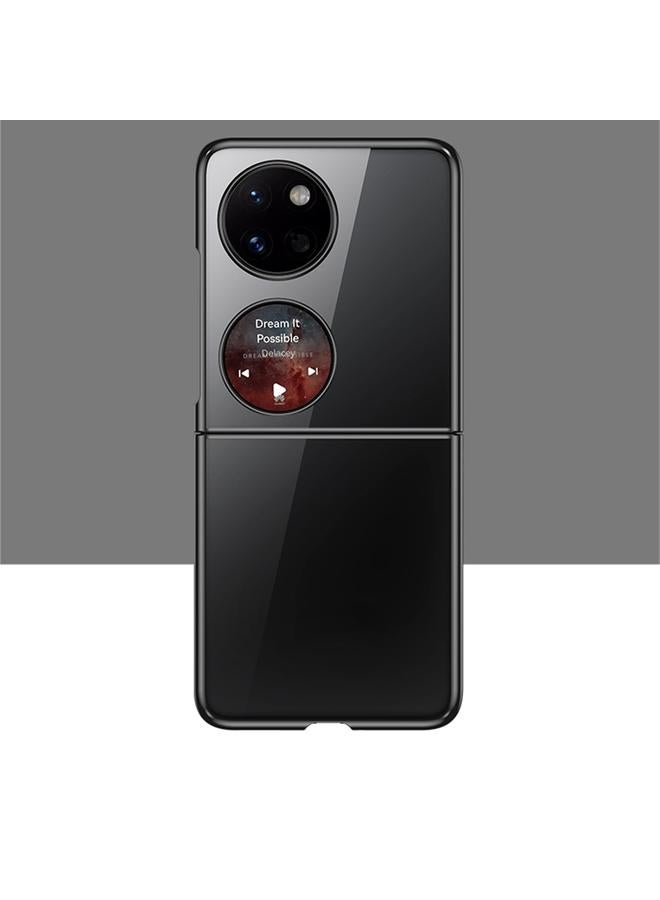 S-TOP Case For Huawei Pocket 2 Transparent Electroplating All-inclusive Folding Phone Case - Image 2