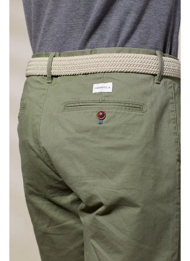 Vicomte A. Loic Khaki Shorts
