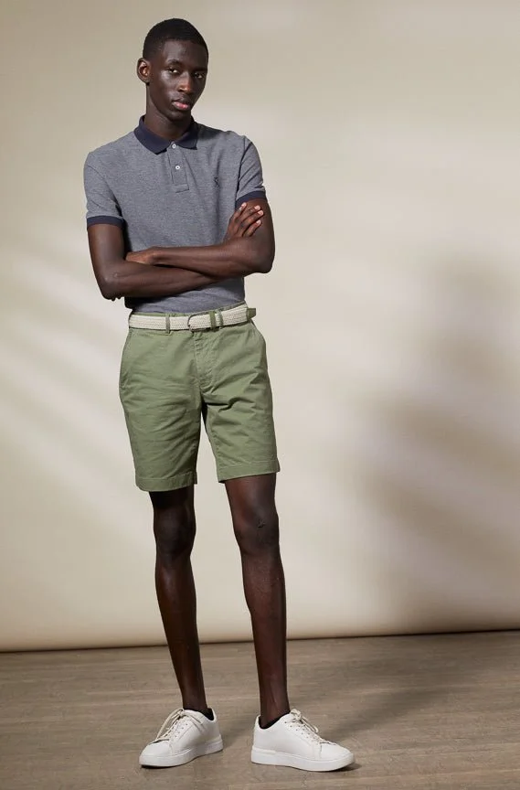 Vicomte A. Loic Khaki Shorts