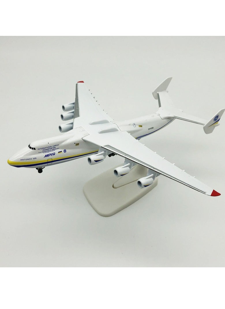 جنرال - 20 سم سبيكة معدنية سوفيتية AR Antonov 225 AN-225 Mriya أكبر نموذج طائرة شحن في العالم عجلات طائرة مصبوبة مناسبة كهدية لمحبي نماذج الطائرات - Image 1