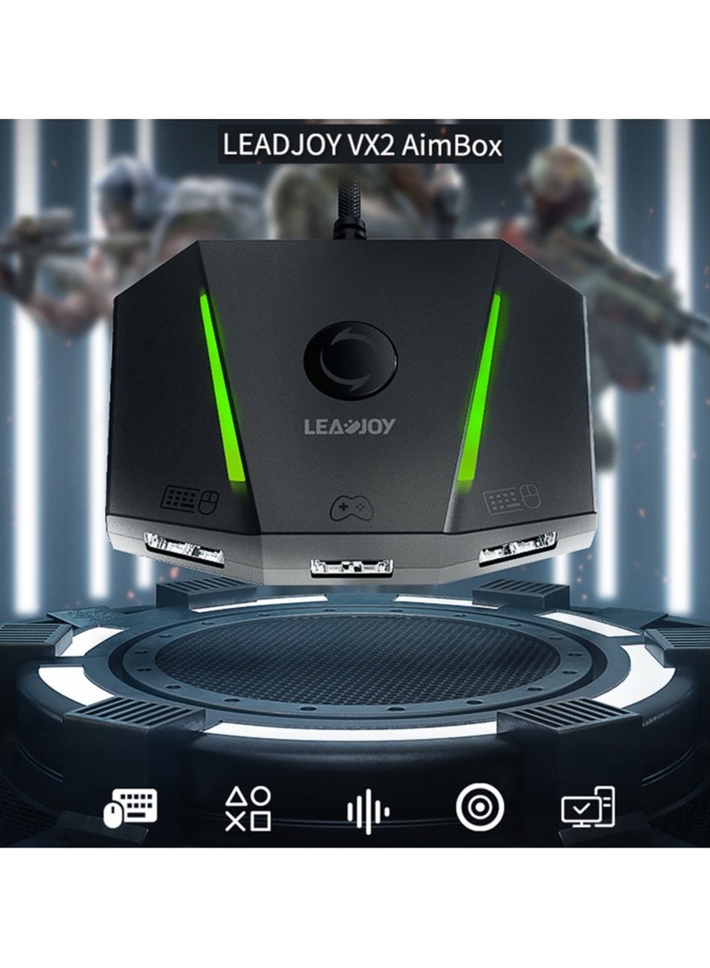 General Classic Game Console Adapter Converter VX2 AimBox Multi-platform Console Adapter Support PS4 PS5 Xbox Switch  - Image 2