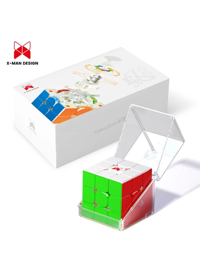 QiYi X-MAN TORNADO V3 M PIONEER UV 3X3 Maglev Magnetic Core Speed Cube - Image 2